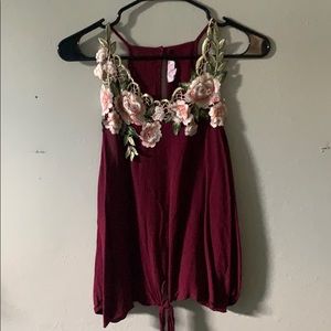 Half sleeve tank top